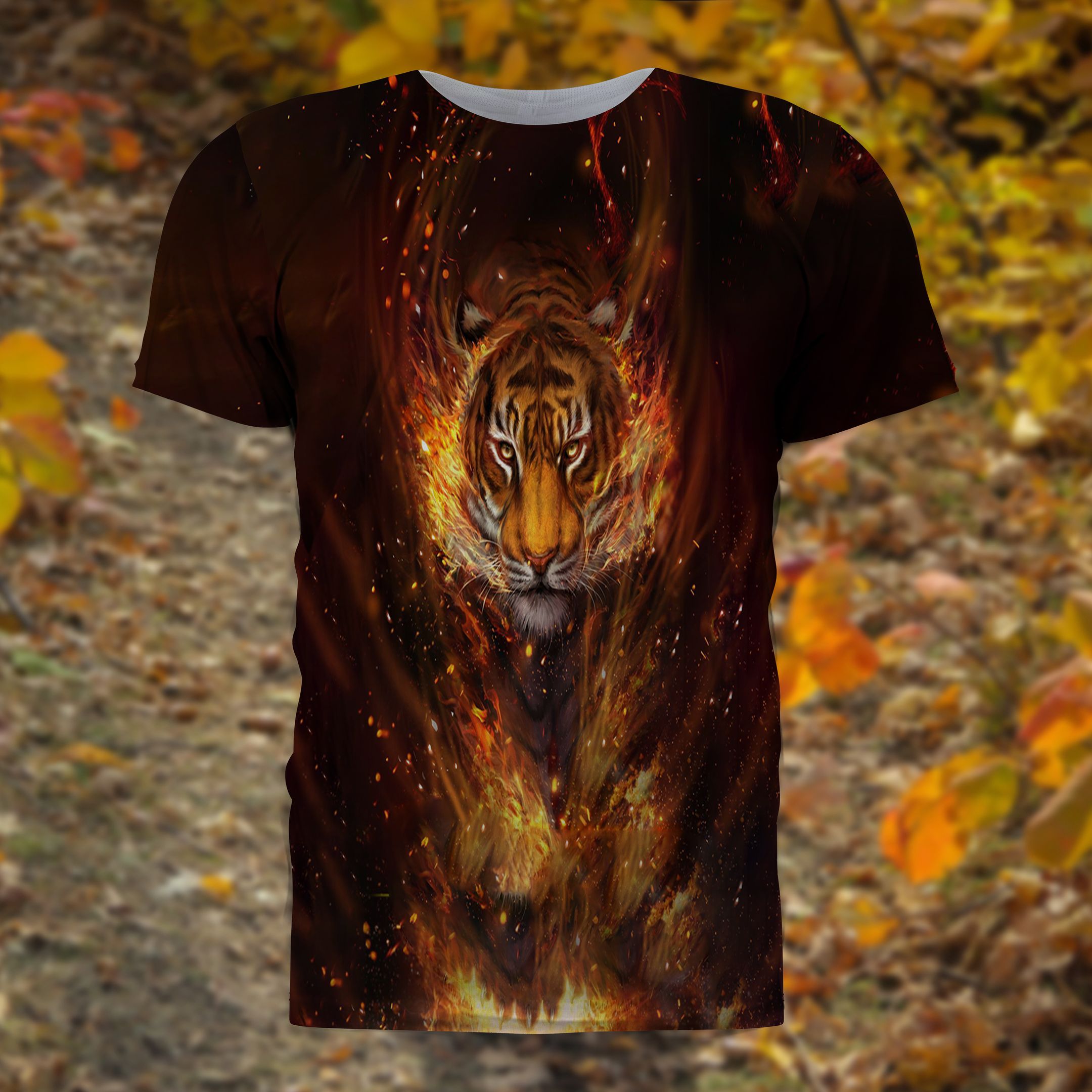 Tiger Ver02 Thcn120721Ntlw Unisex 3D T-Shirt All Over Print