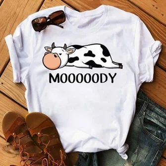 Dairy Cow Mooooody T-Shirt