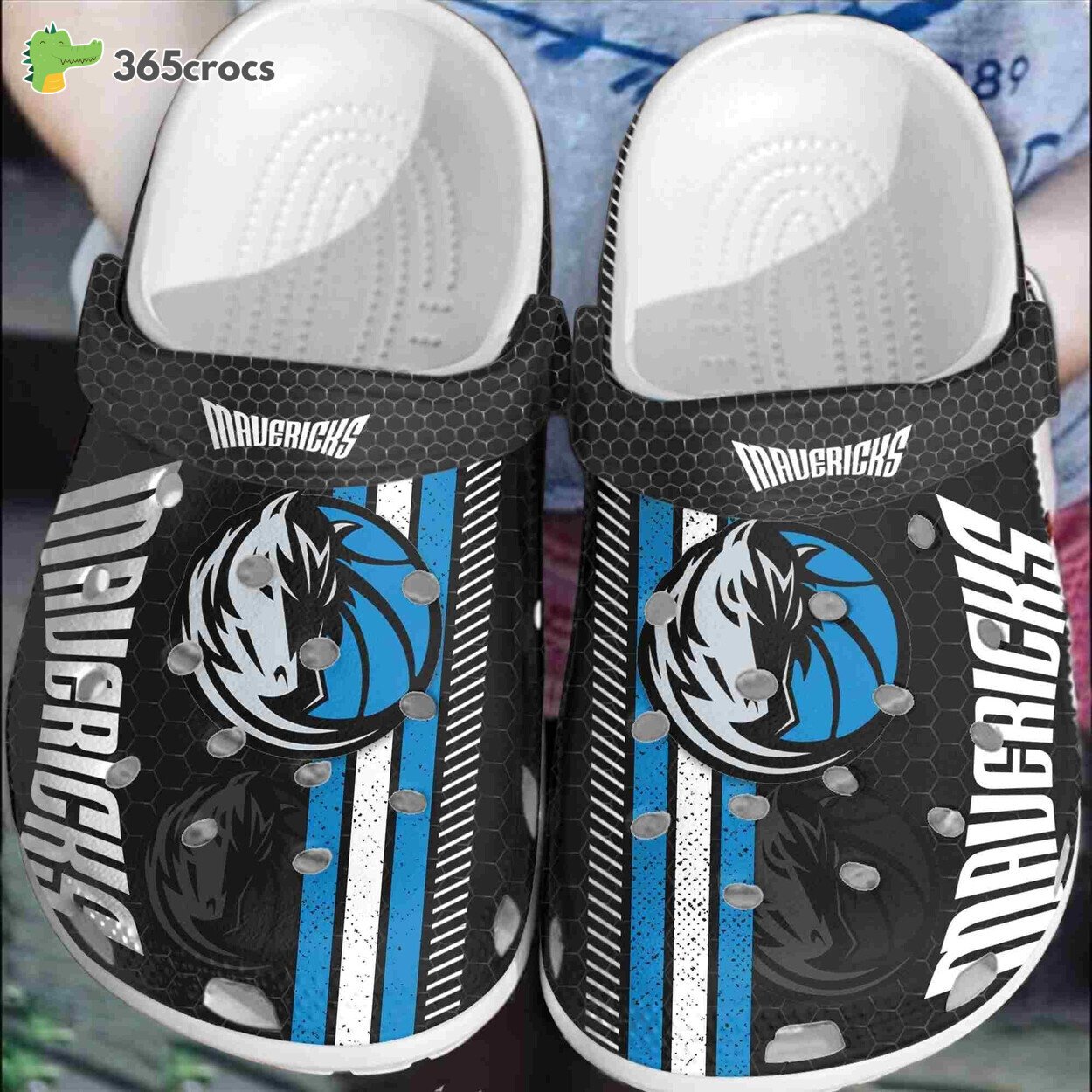 Dallas Mavericks Basketball Club Clogs Shoes Comfortable Crocss