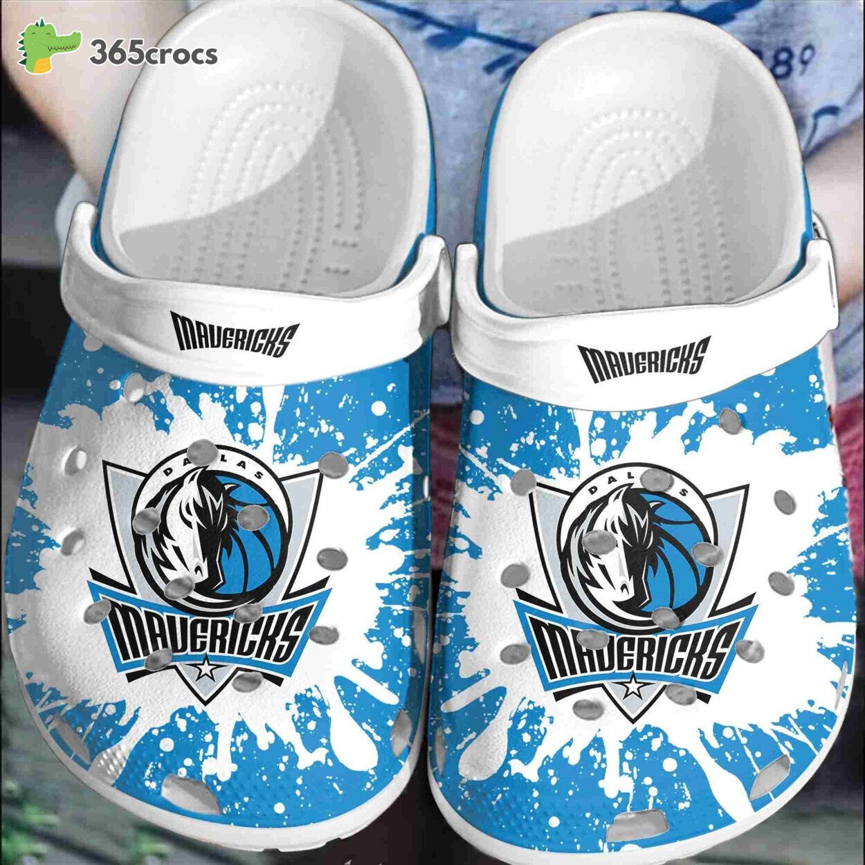 Dallas Mavericks Basketball Inspired Comfortable Clogs Shoes Sports Enthusiasts Design