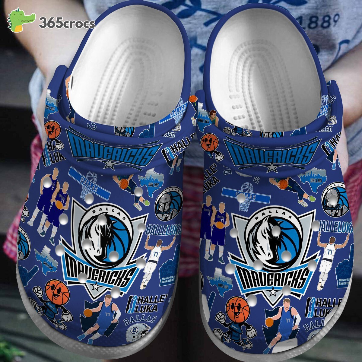 Dallas Mavericks NBA Sport Crocss Clogs Shoes Comfortable