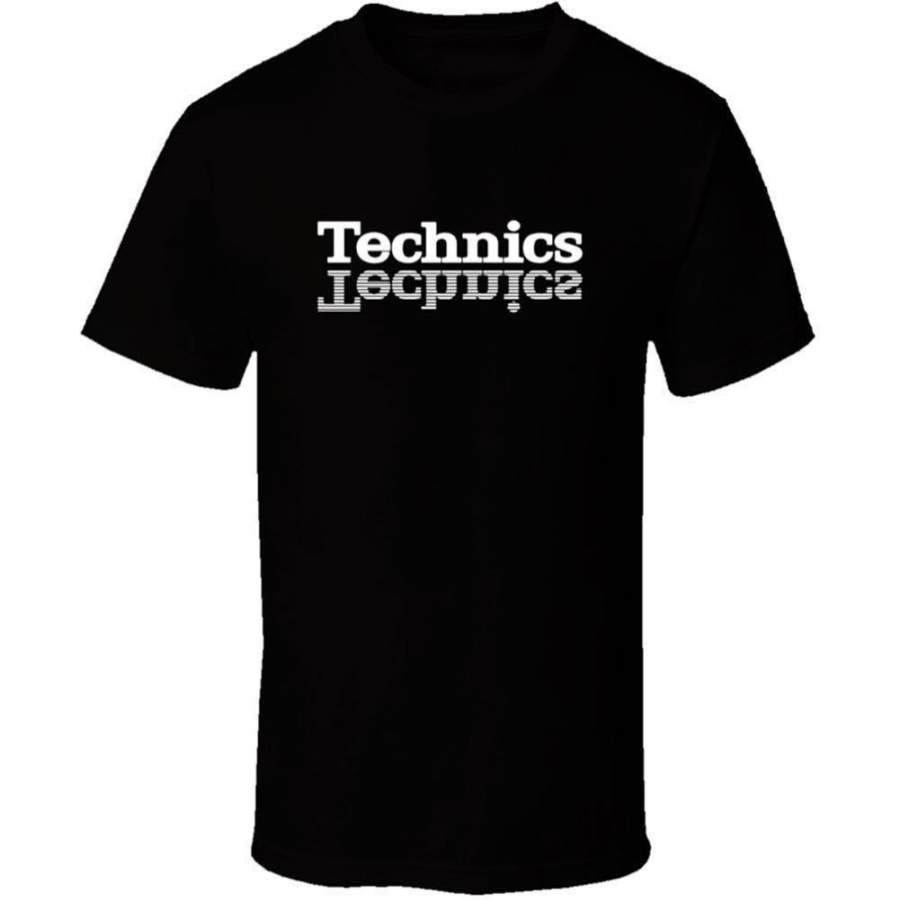 Technics Dj 1200 Turntable Music House Techno Electronic Hip Hop Mens T-Shirt