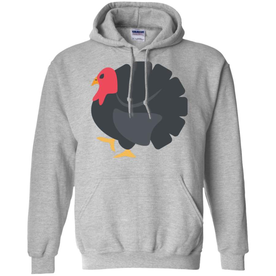 Turkey Thanksgiving Emoji Hoodie