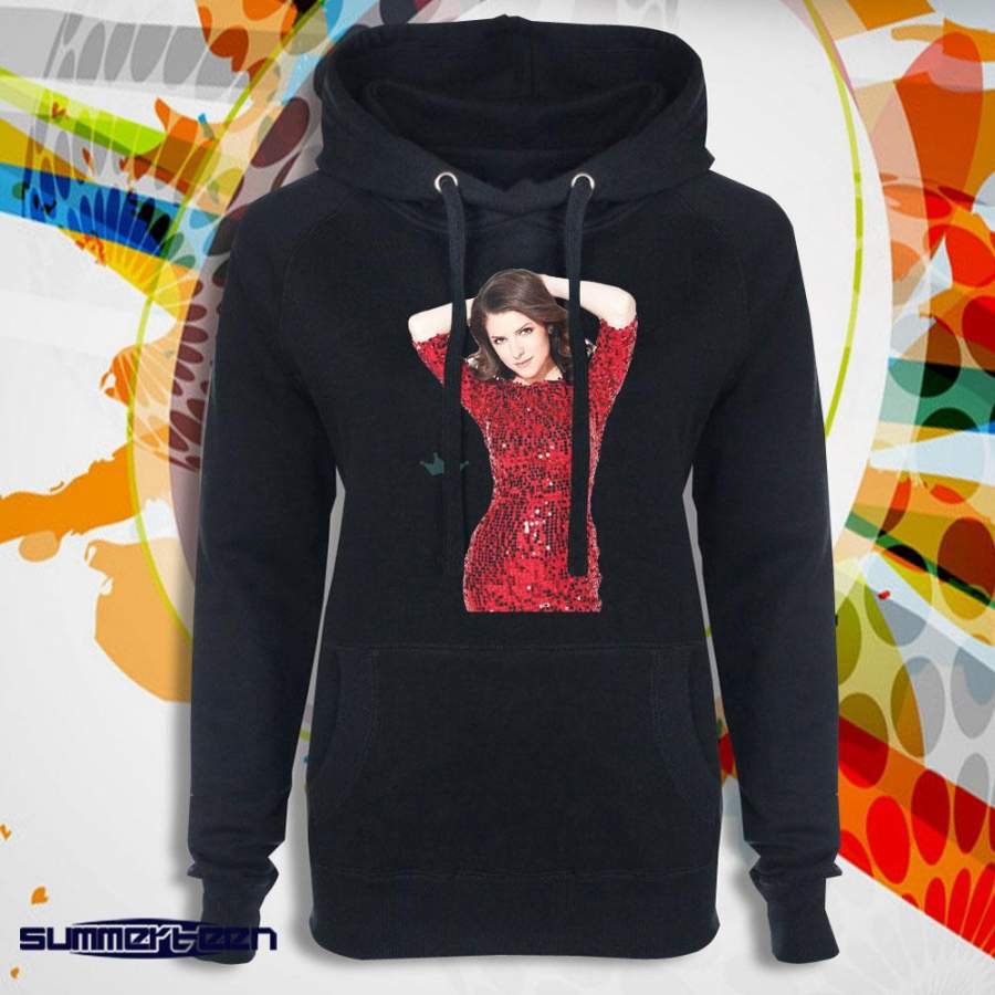 Anna Kendrick Red Dress Women’S Hoodie