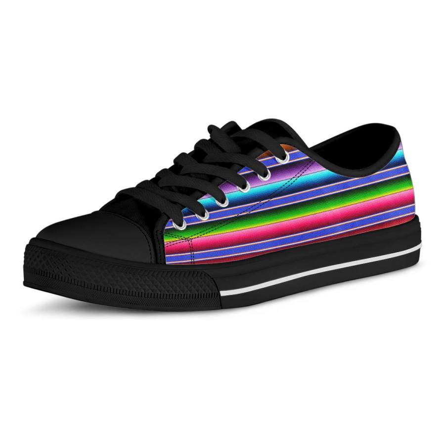 Baja Serape Mexican Women’s Low Top Shoes