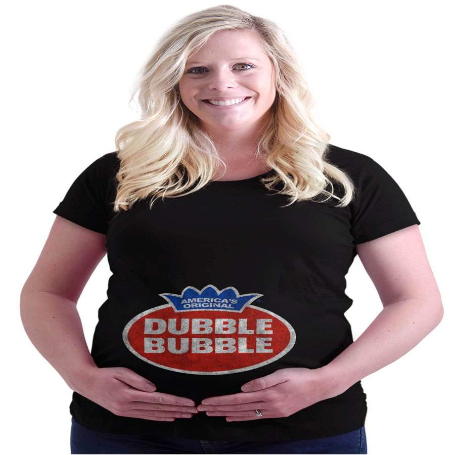 Vintage Bubble Maternity T Shirt