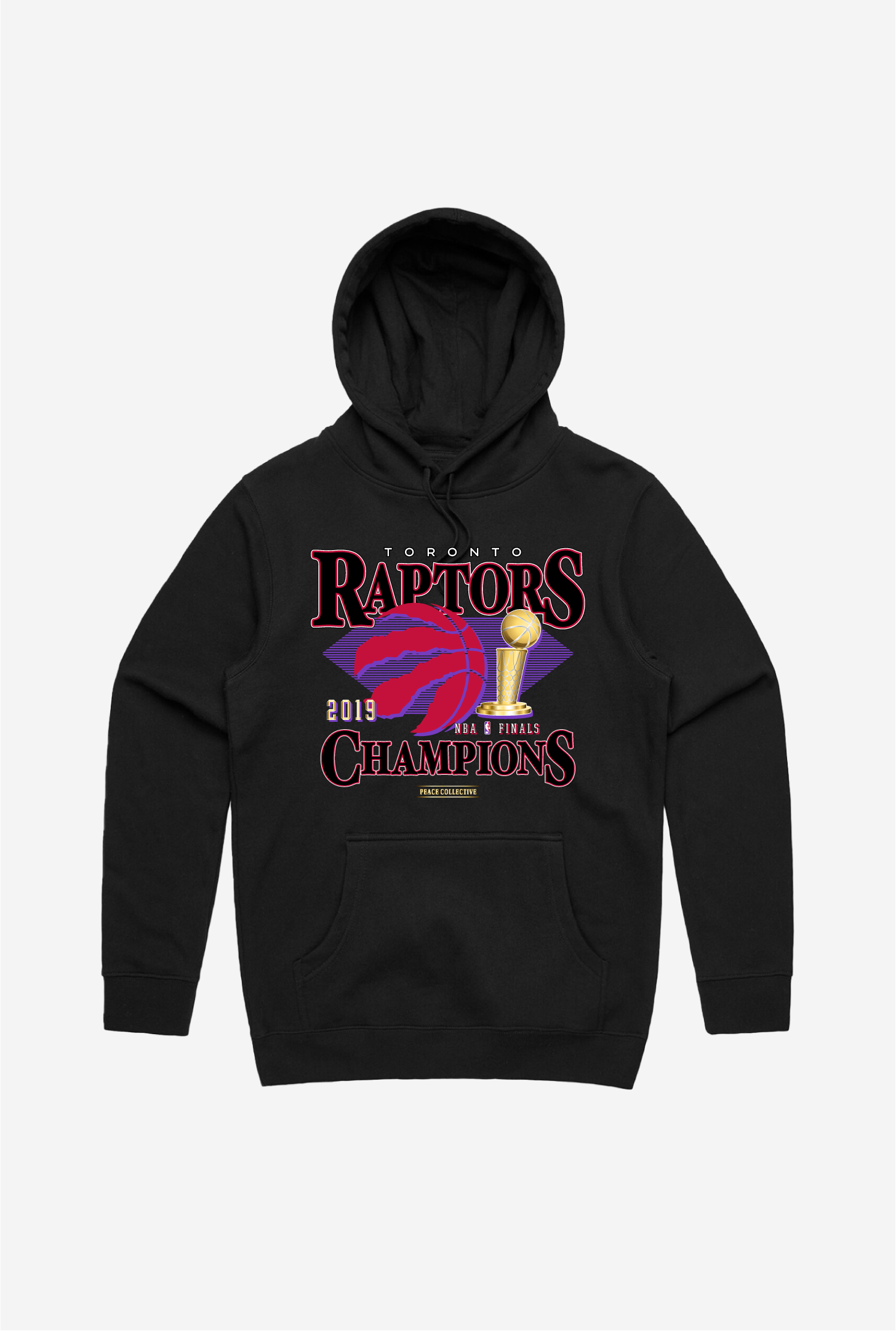 Toronto Raptors Hoodie – Black