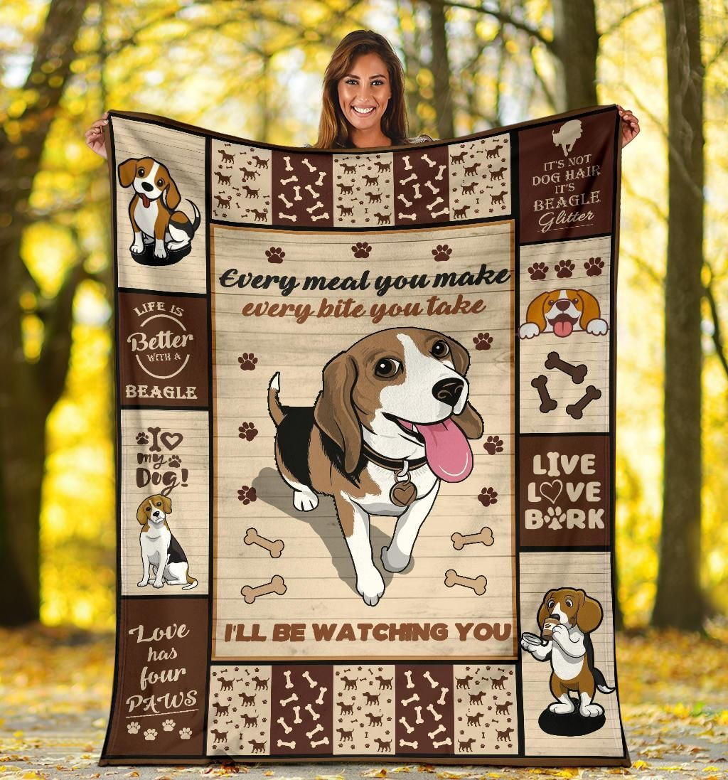 Beagle Blanket – Bl16956, Christmas Gift, Dog Lover Blanket