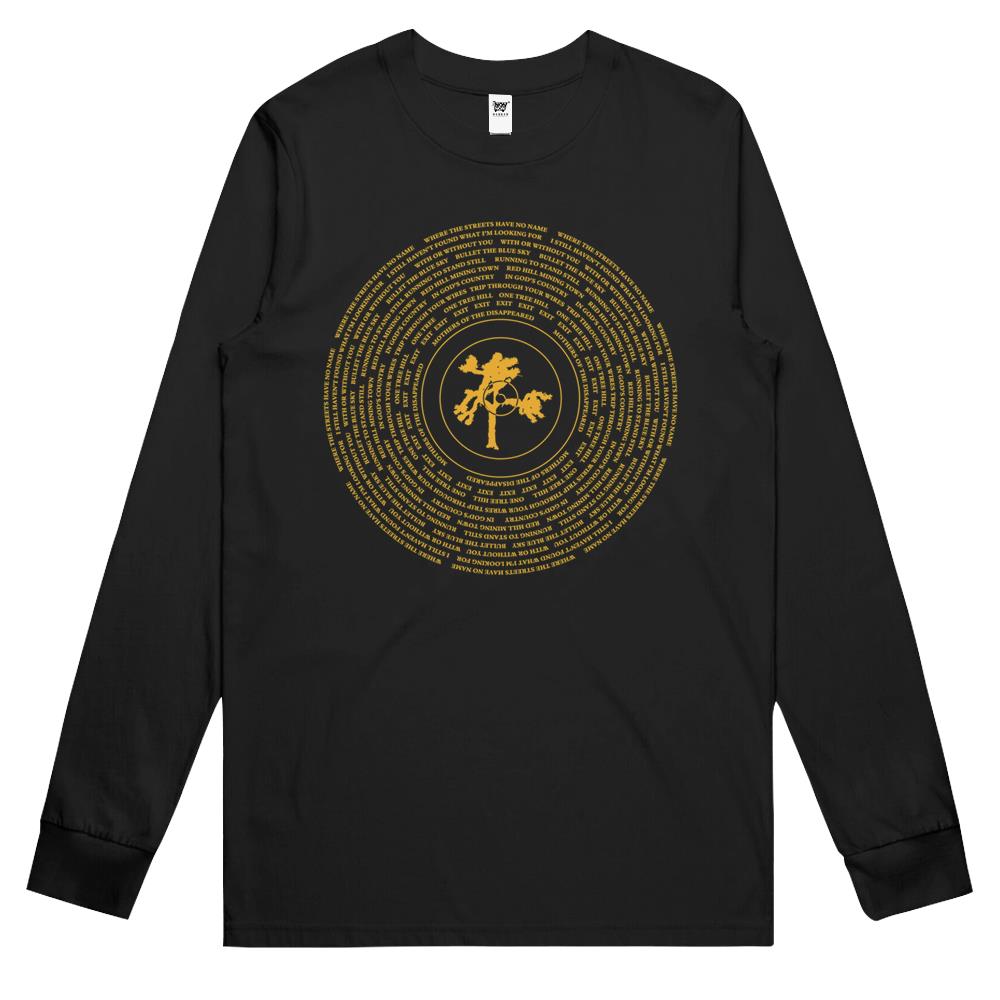 Joshua Tree Vinyl Long Sleeve T Shirts