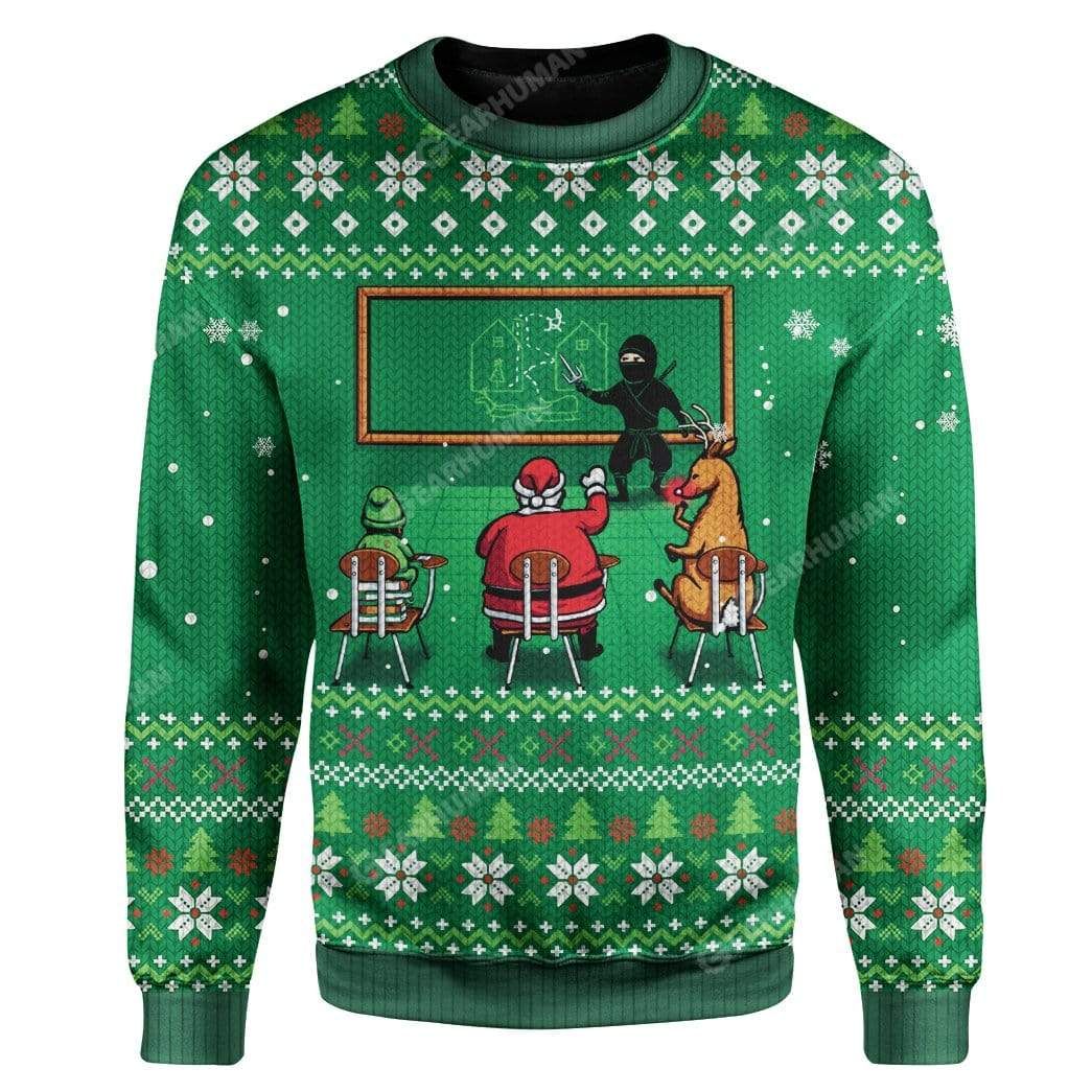 Ugly Christmas School Custom Sweater Apparel