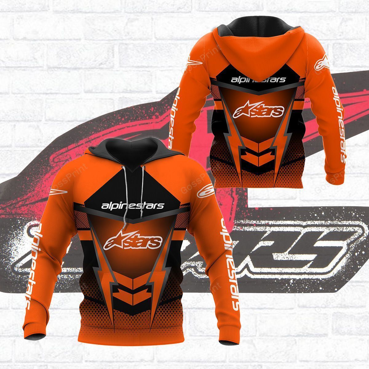 3D All Over Printed Alpinestars Shirts Ver 24