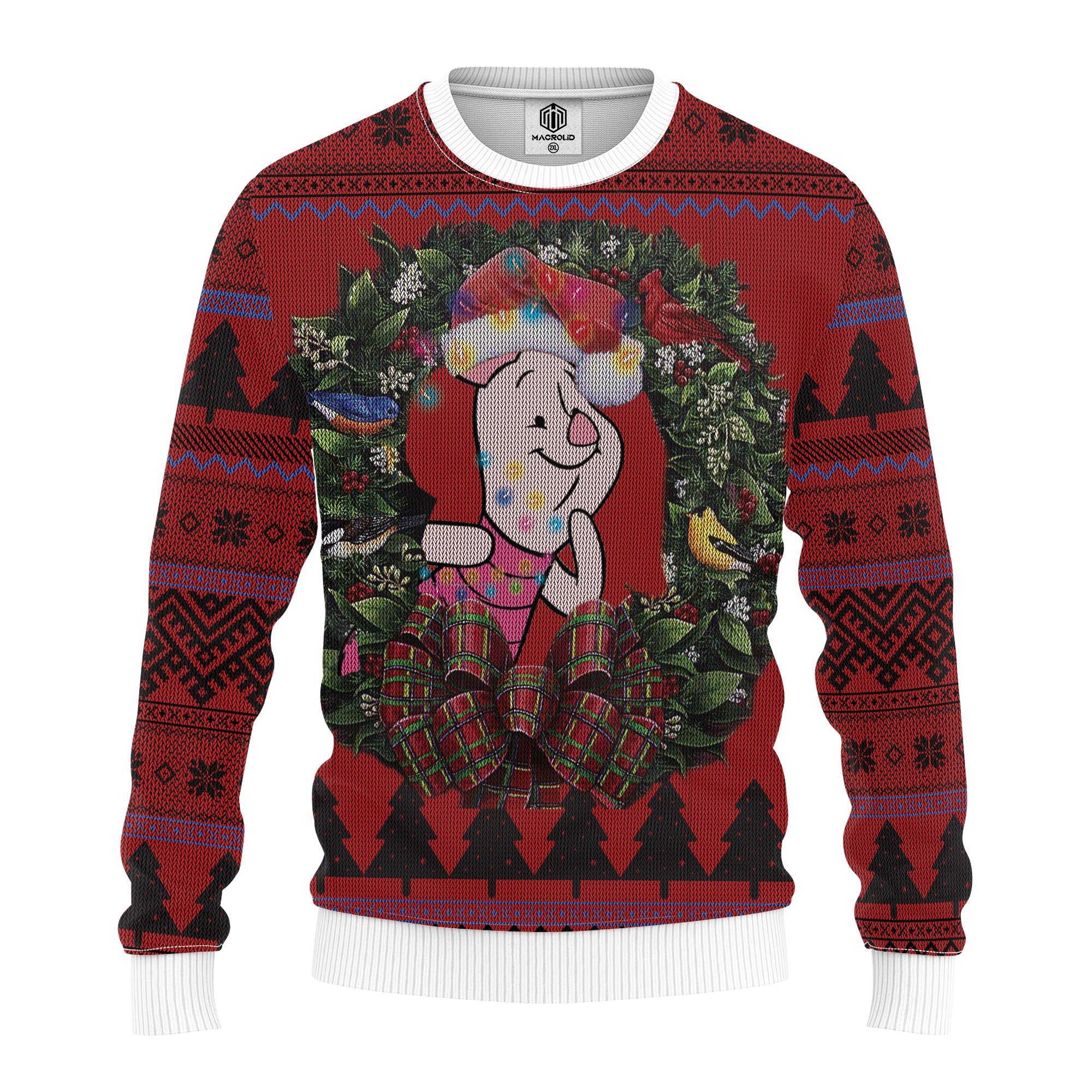 Piglet Winnie the Pooh Christmas Mc Ugly Christmas Sweater – thanksgiving gift