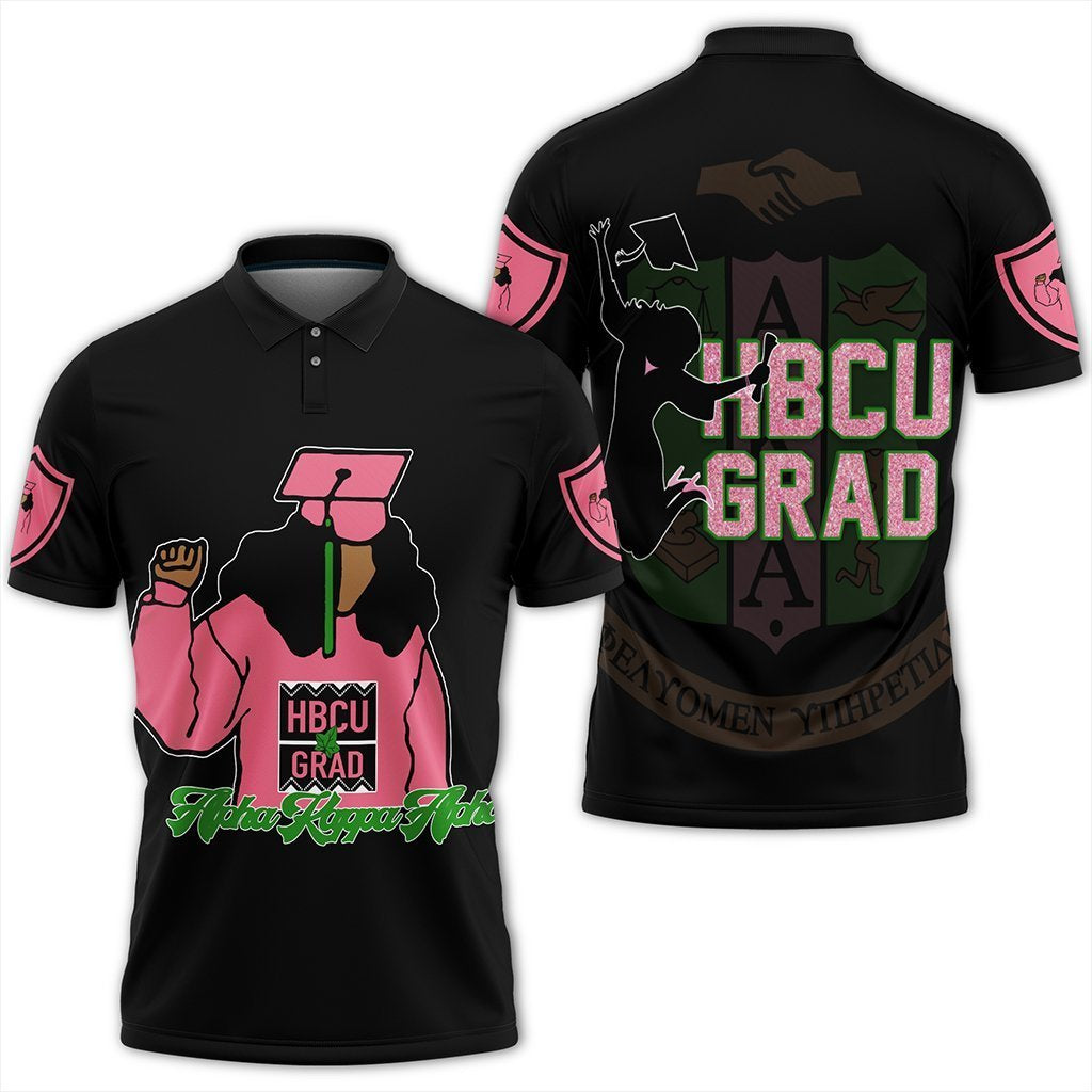 Greek Life Polo – Alpha Kappa Apha Hbcu Style Polo Shirt