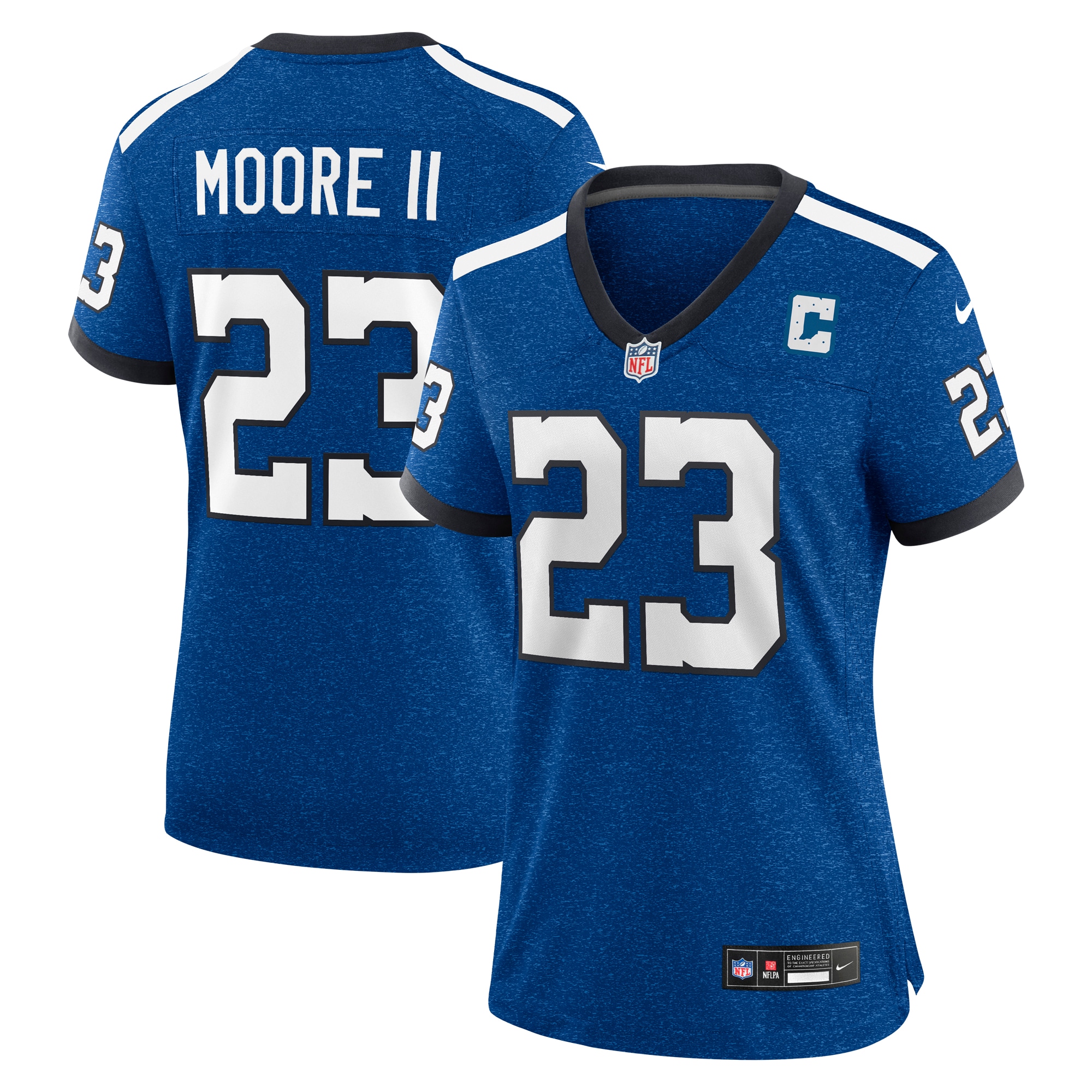 Women’s Indianapolis Colts Kenny Moore II Royal Indiana Nights Alternate Game Jersey