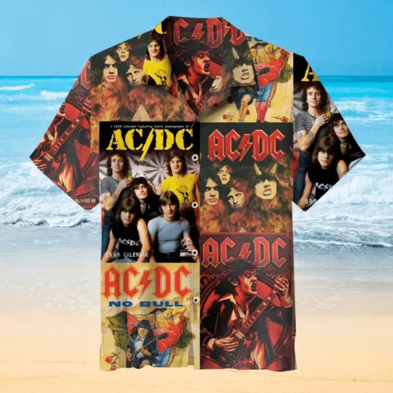 Acdc Band Hawaii Shirt Ha47185