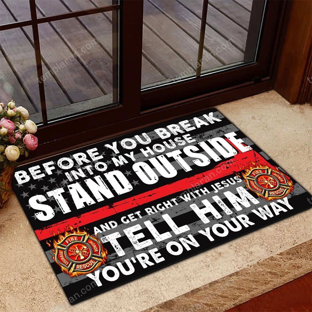 Firefighting Doormat 3D Printing HQT-DSH005