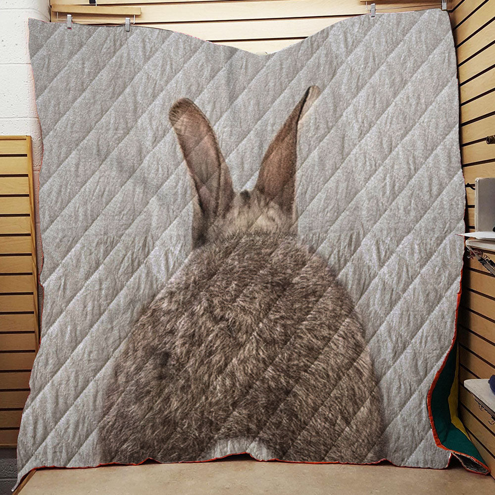 Rabbit Tail – Colorful Throw Quilt Blanket