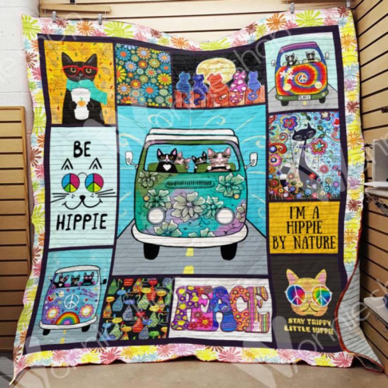 Hippie Cat Blanket SEP3003 76O34