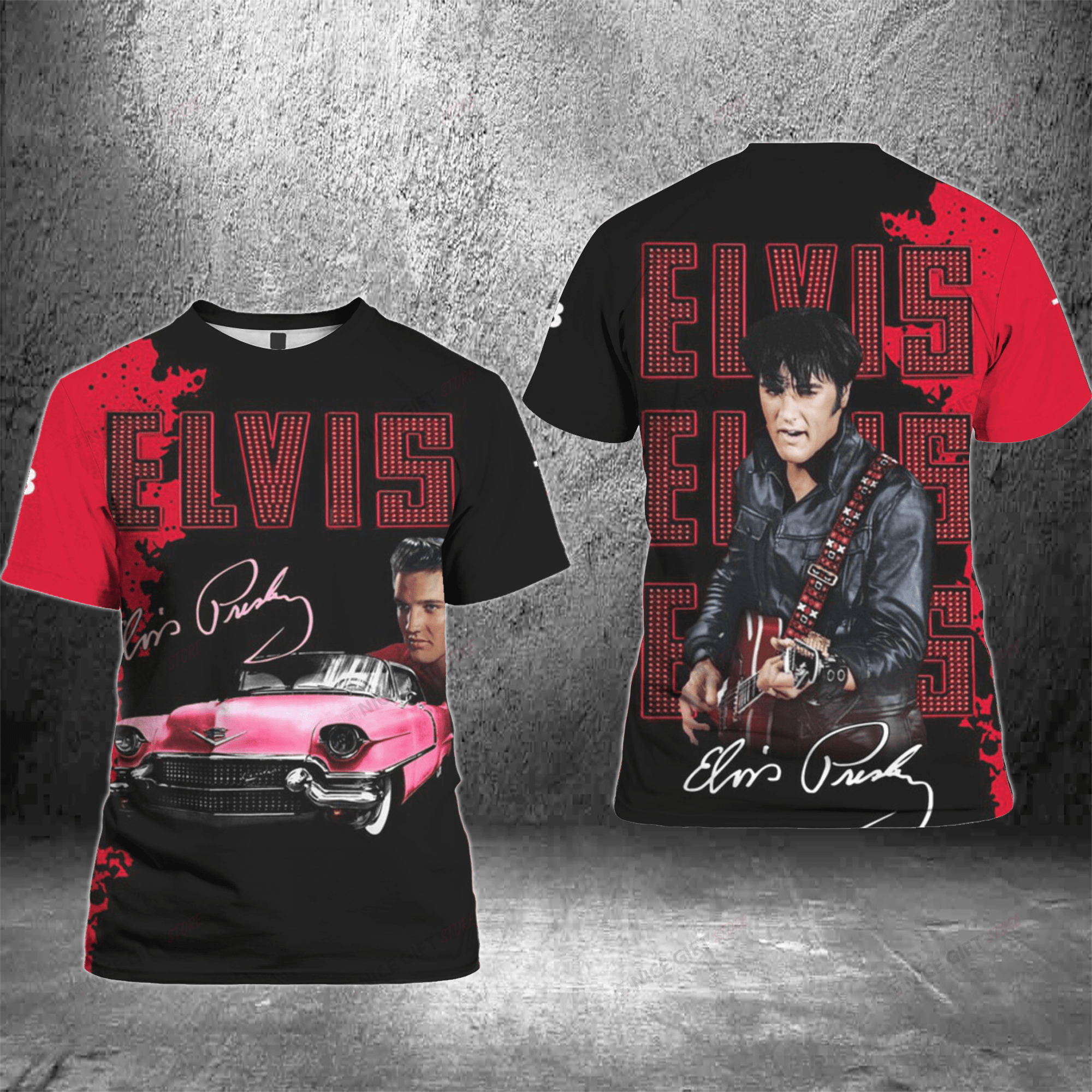 Elvis Presley 3D T-Shirt 3Ts-Z6S4