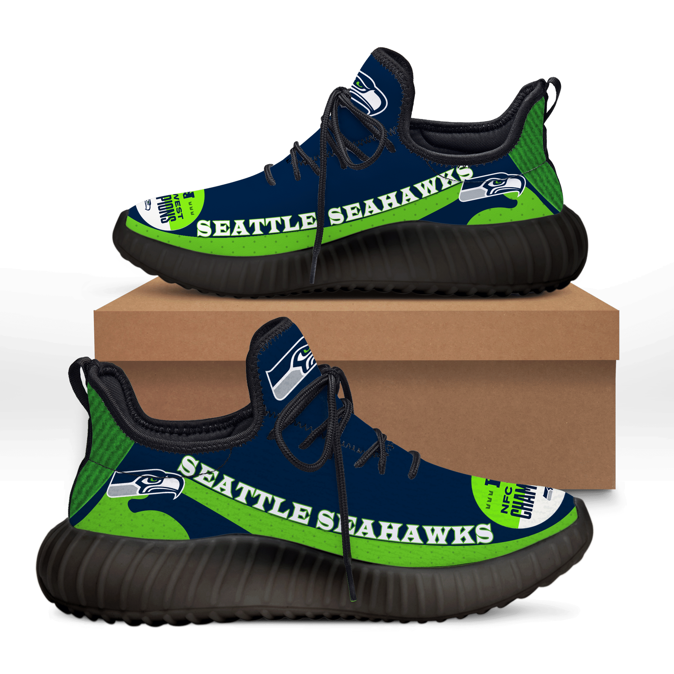 Seattle Seahawks Yz Shoes -V6