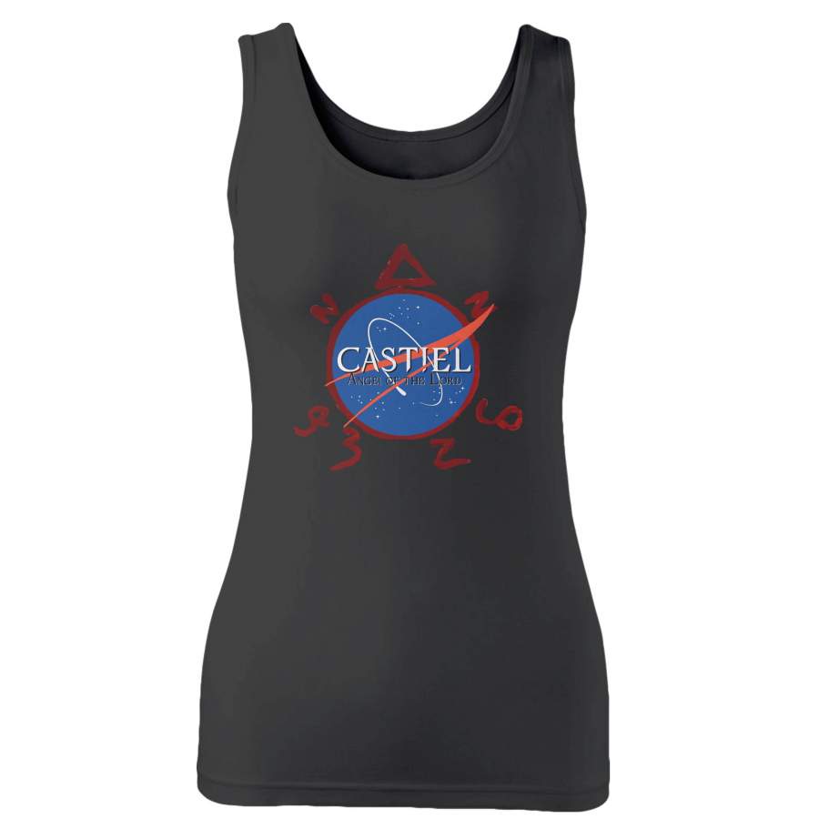 Castiel Angel Of The Lord Nasa Supernatural Woman’s Tank Top