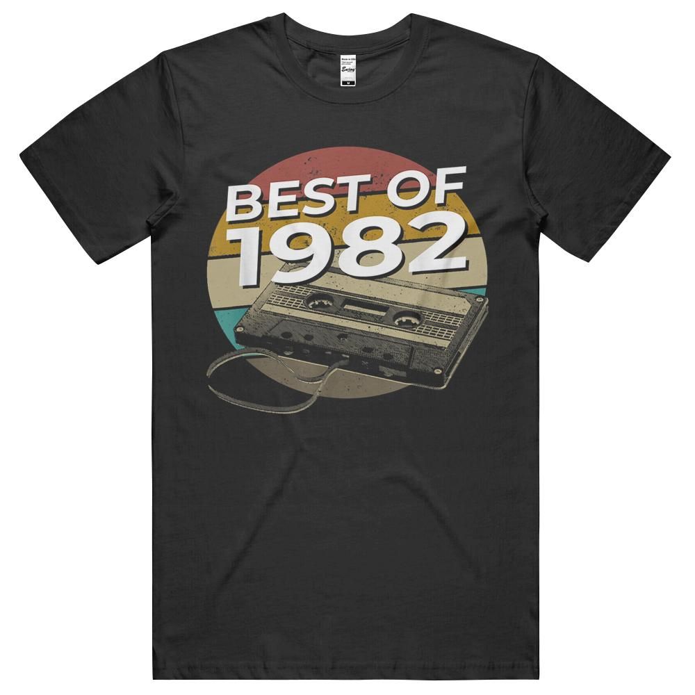 39 Years Old, Best Of 1982, Vintage 39th Birthday Men Women Unisex Shirt