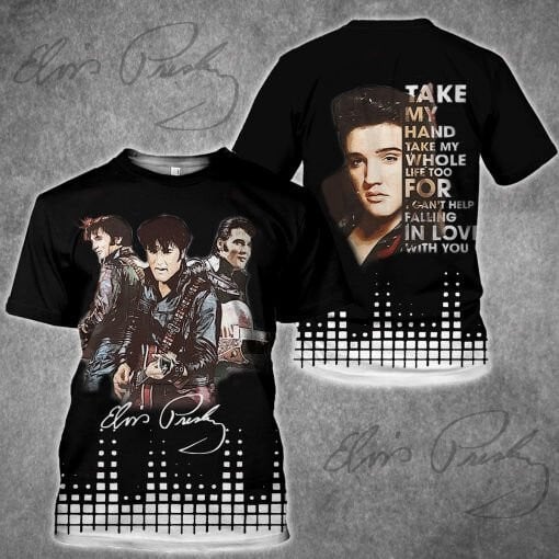 Elvis Presley 3D T-Shirt 3Ts-C4I3