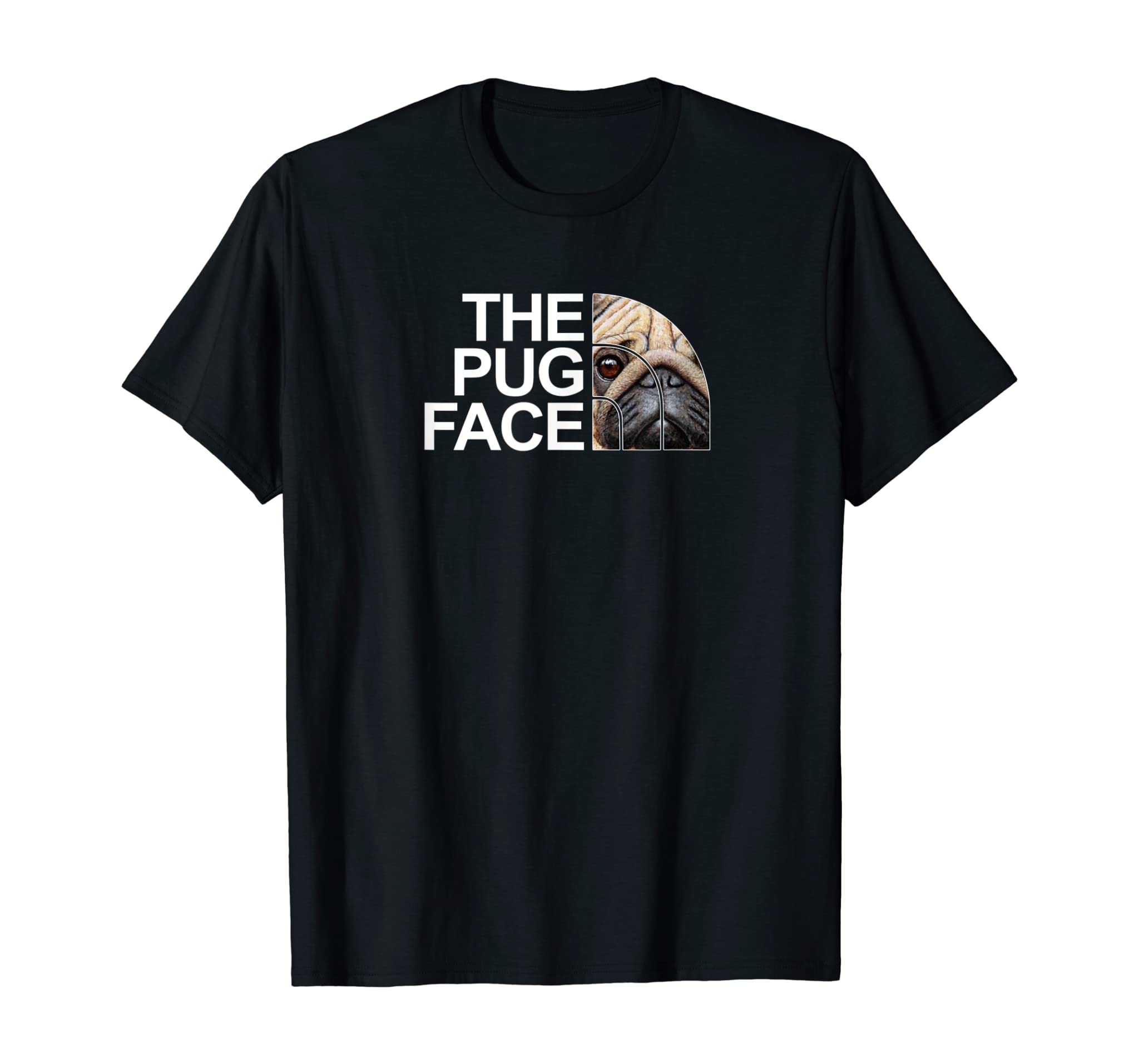 The Pug Face Dog Shirt Funny Pug