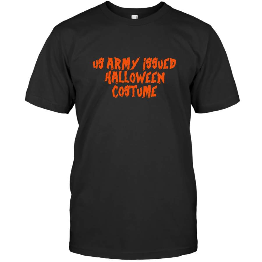 US Army Issued Halloween Costume T Shirt
