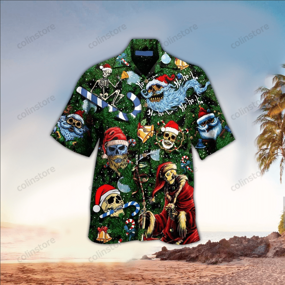 Christmas Santa Hawaii Lover Shirt Aloha Ha15942