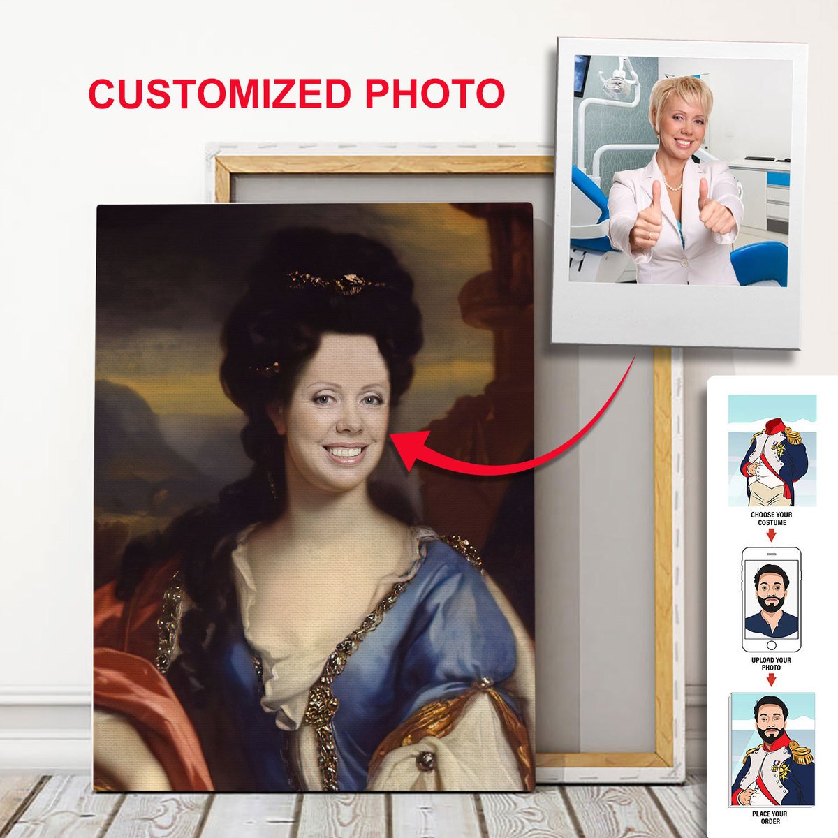 Anna Maria Luisa de Medici – Custom Canvas