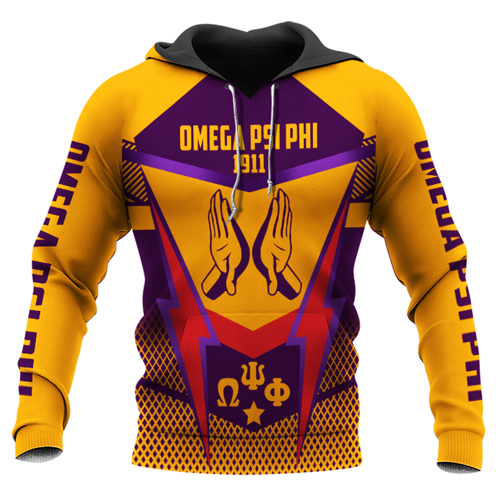 Omega Psi Phi Fraternity 1911 All Over Print