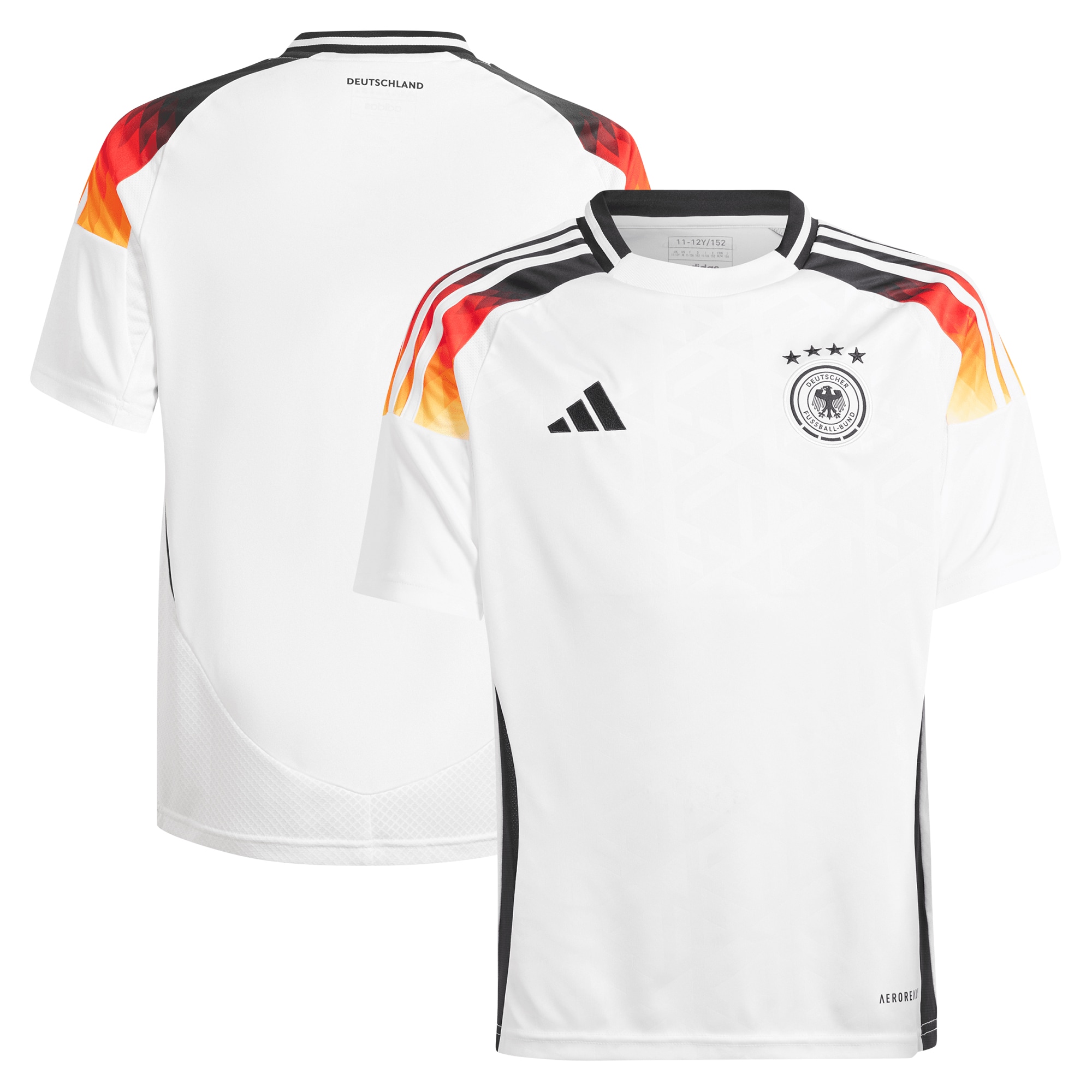 Germany National Team Youth 2024 Home Replica Jersey – White