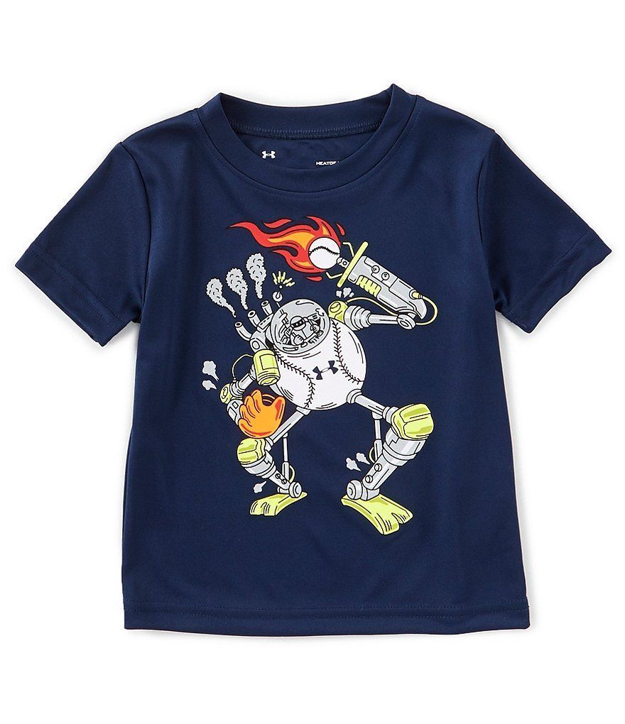 Baby 12 24 Months Baseball Robot Shirt