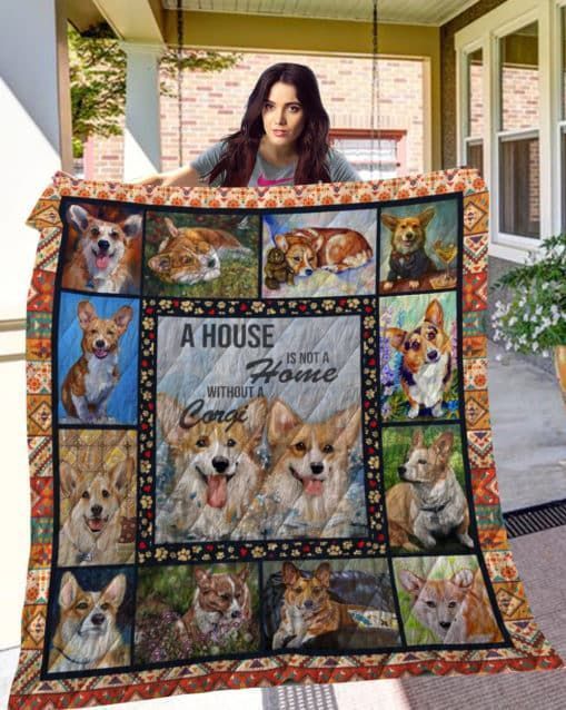 Corgi Your Scent JR1109 3D Customized Quilt Hip