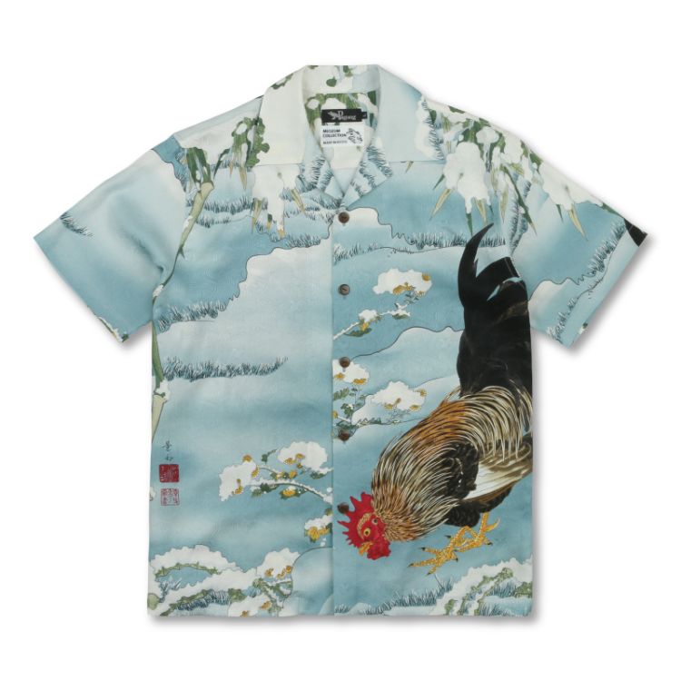 Chicken Blue Unique Design Hawaii Shirt Ha63123