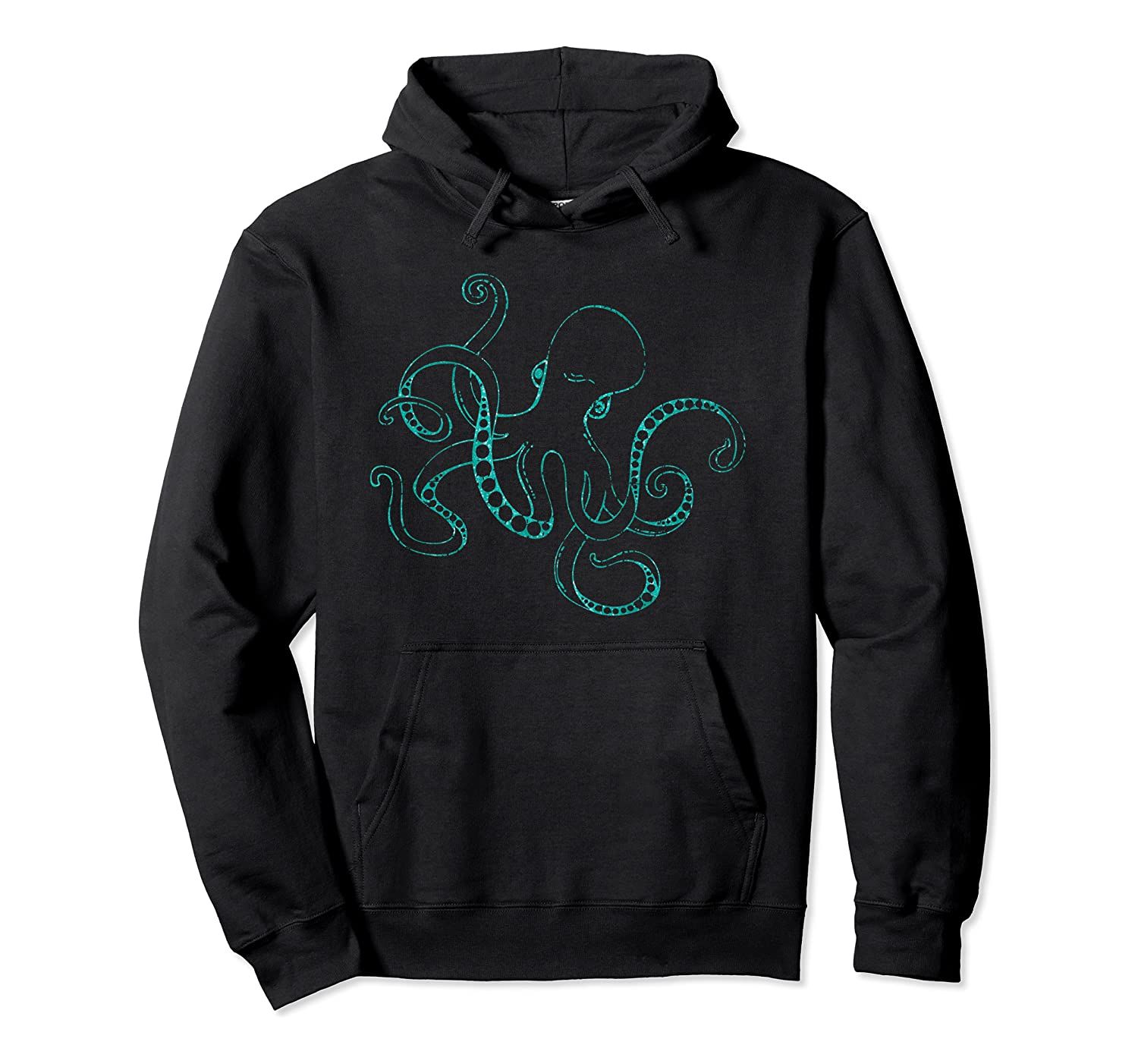 Vintage Octopus Ocean Life Shirt Summer Beach Pullover Hoodie, T-Shirt, Sweatshirt, Tank Top, Racerback, Dolman