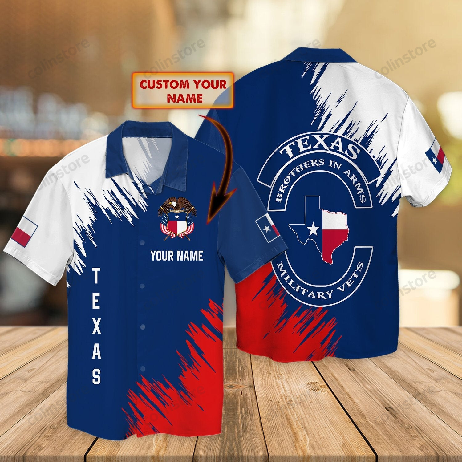 Texas 002 Custom Hawaii Shirt Ha3024