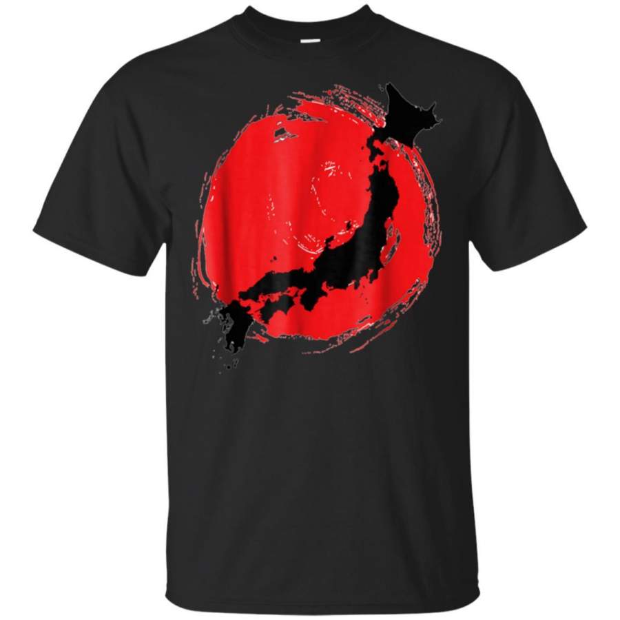 Japanese Flag T-Shirt | Vintage Japanese Nihon Tee Shirt