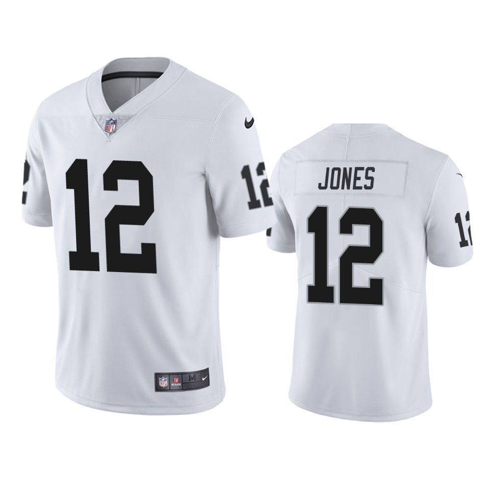 Zay Jones Oakland Raiders White Vapor Limited Jersey