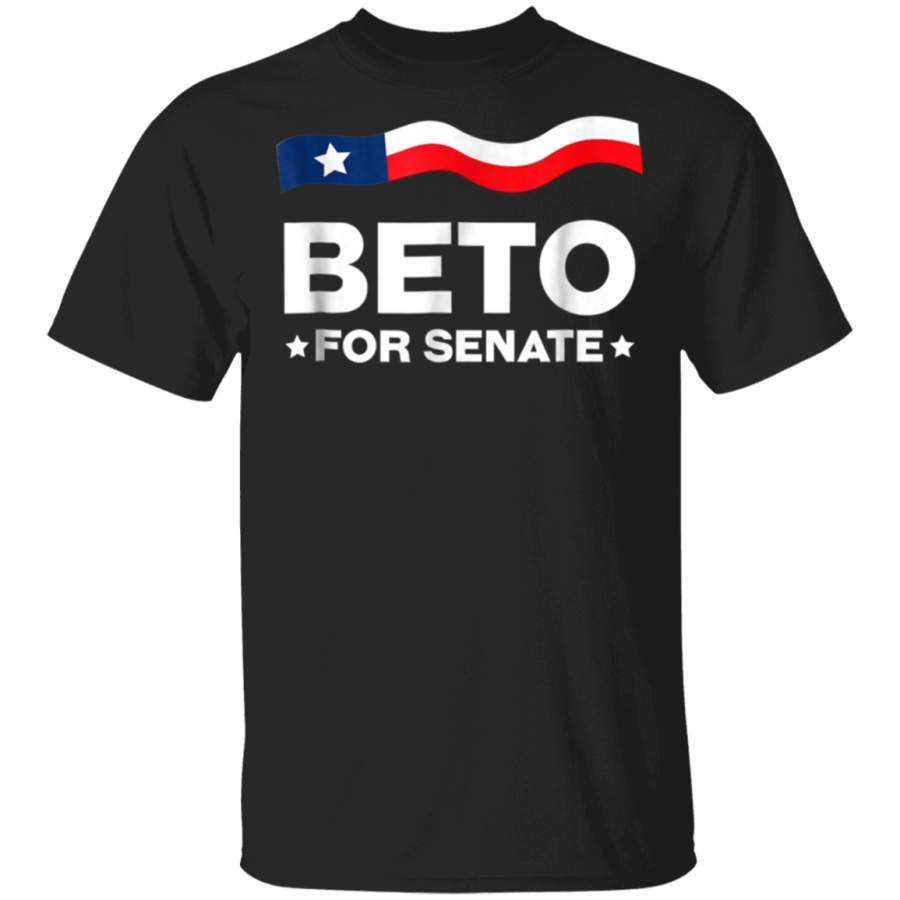 Beto for Senate TShirt 2018 Campaign Texas Flag Shirt