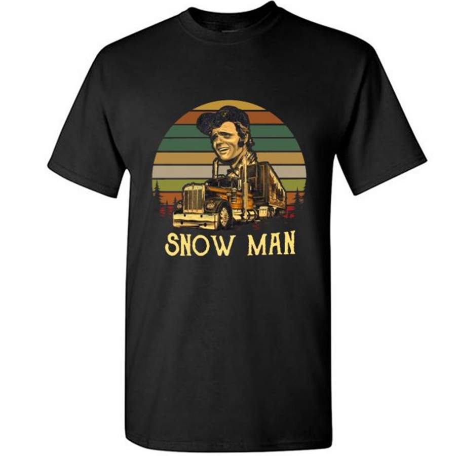 Snow Man Classic Vintage Retro Design – Gildan Short Sleeve Shirt