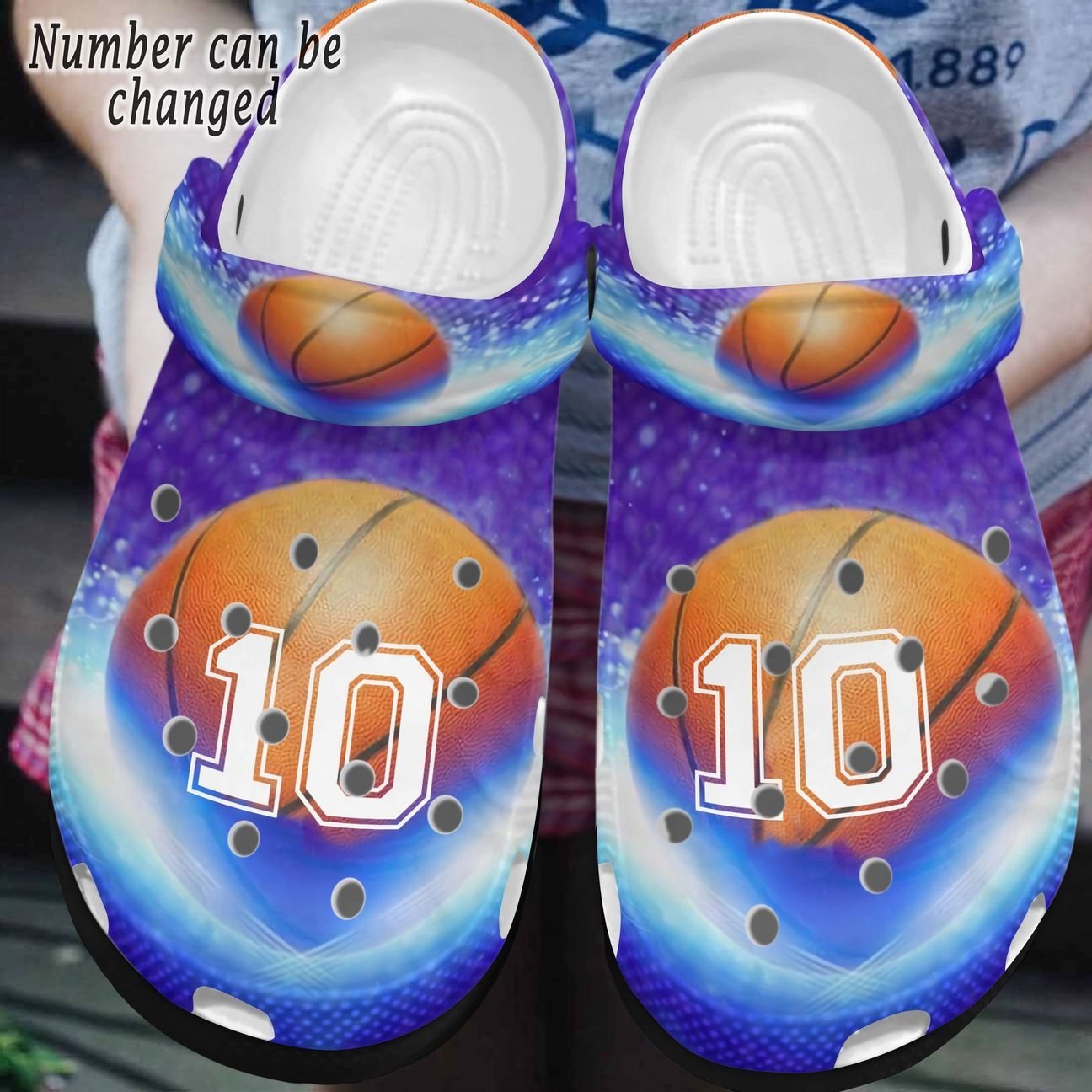 Football Personalized Clog, Custom Name, Text, Color, Number Fashion Style For Women, Men, Kid, Print 3D I Love Football