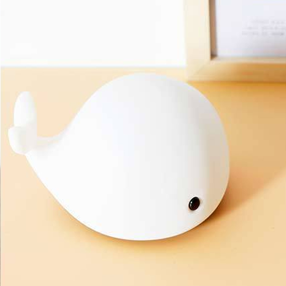 Night Light Whale Cartoon Night Lights kids Led Bedroom Table Sleeping Lamp Children birthday Gift Bedroom decoration lighting alx