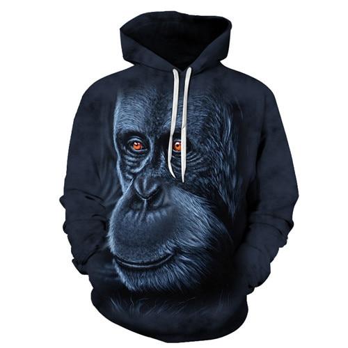 Black Gorilla Hoodie