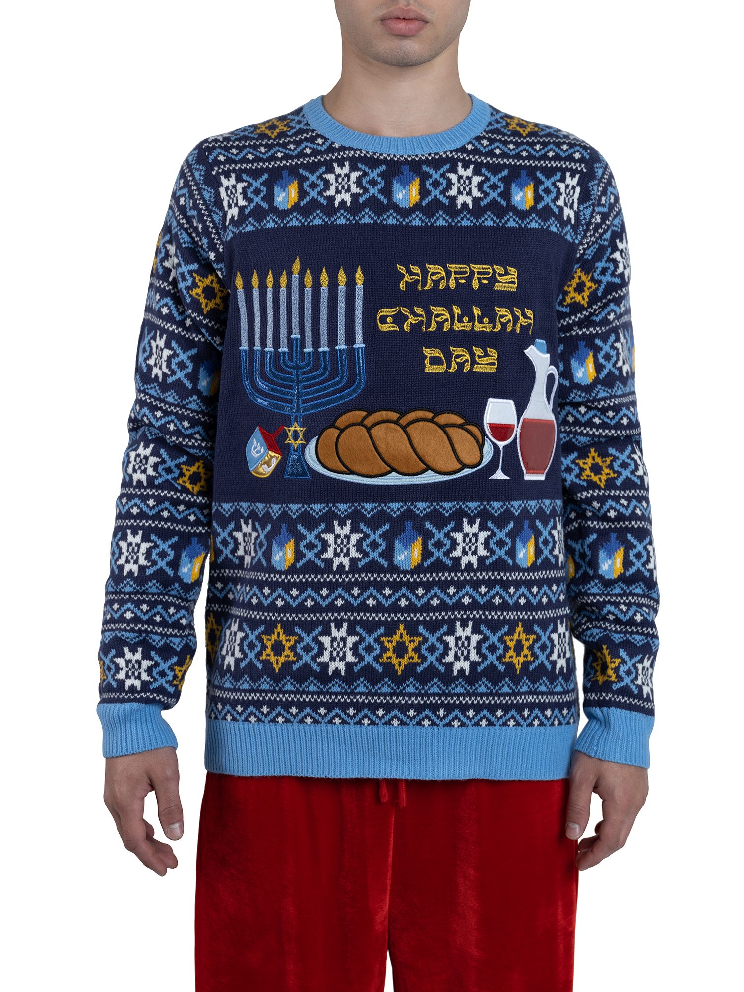 Holiday Time Ugly Hanakkah Sweater T-Shirt