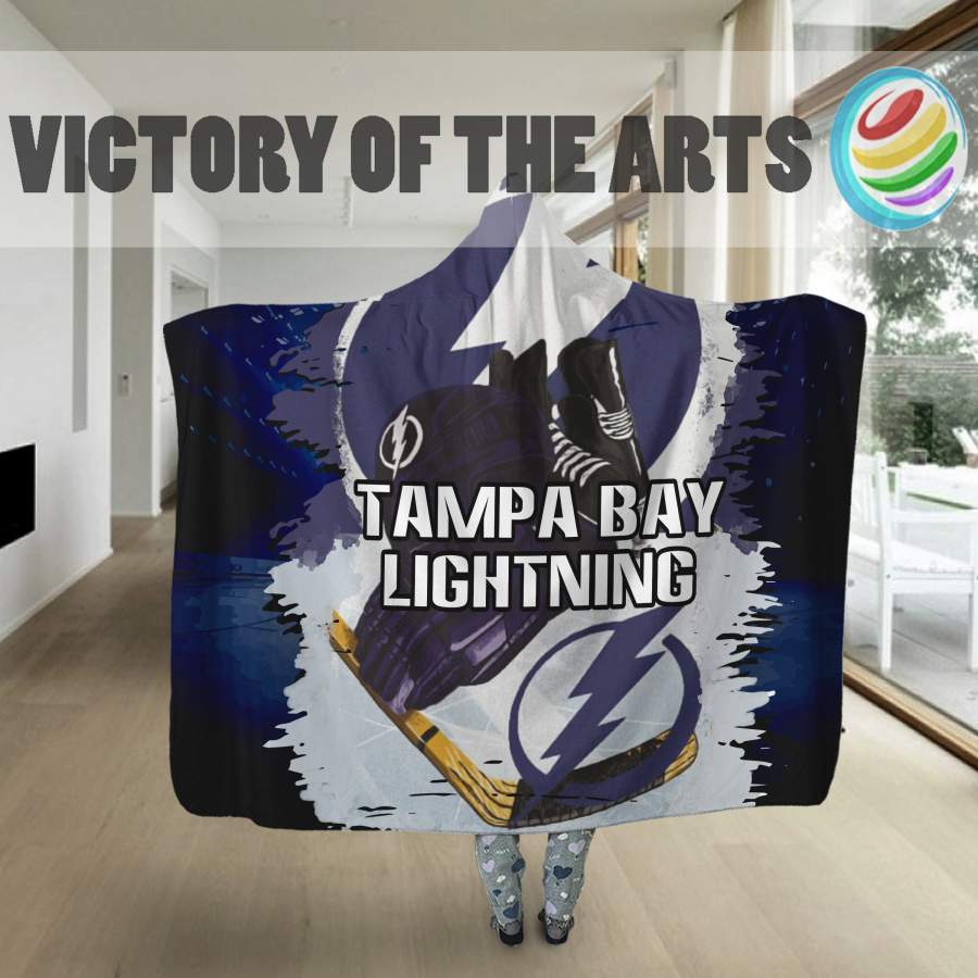 Pro Shop Tampa Bay Lightning Home Field Advantage Hooded Blanket