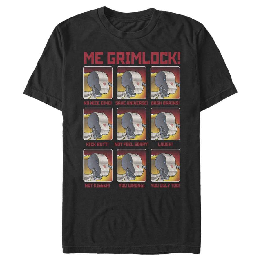 Transformers Men’s Grimlock Meme Box  T-Shirt