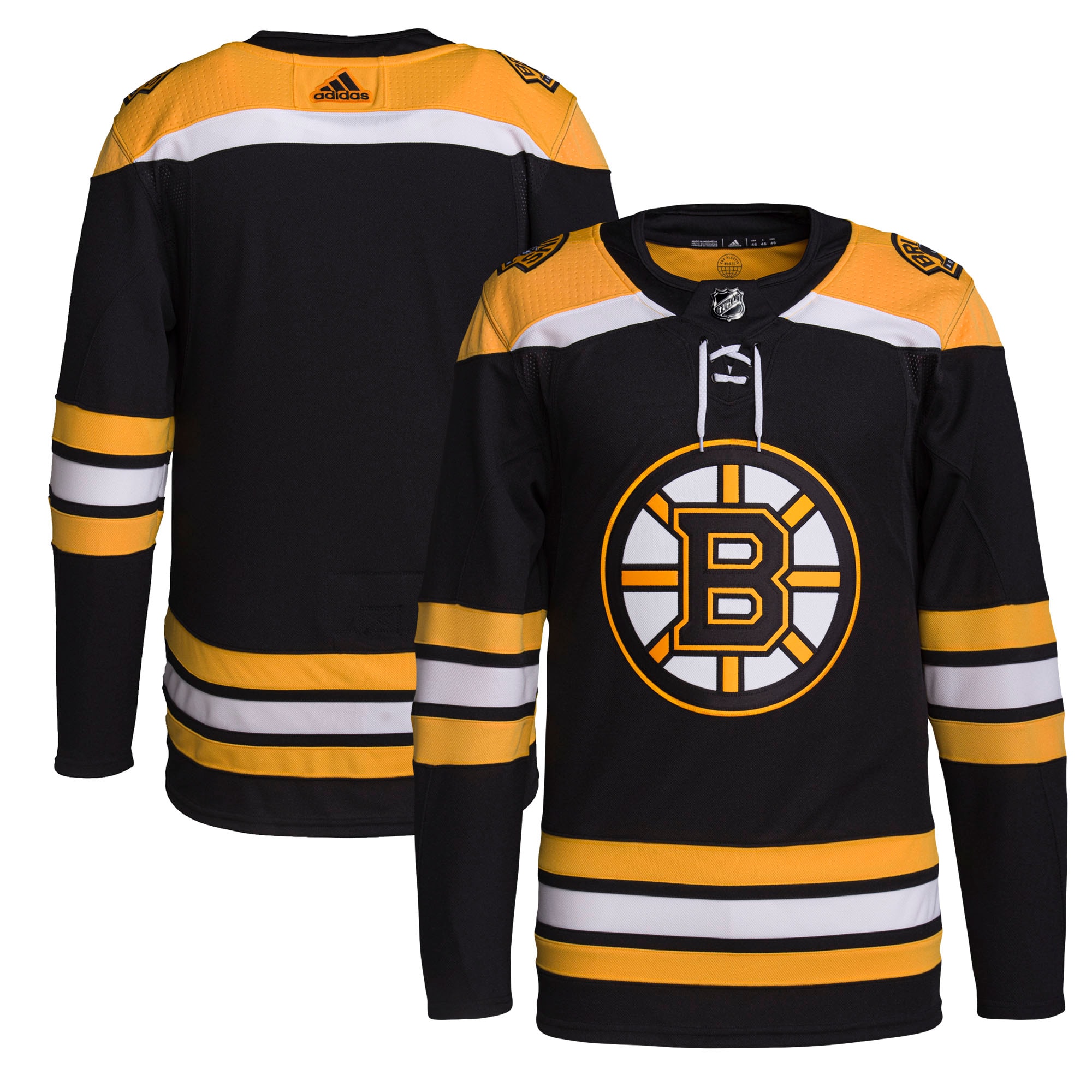 Boston Bruins Home Primegreen Authentic Jersey – Black