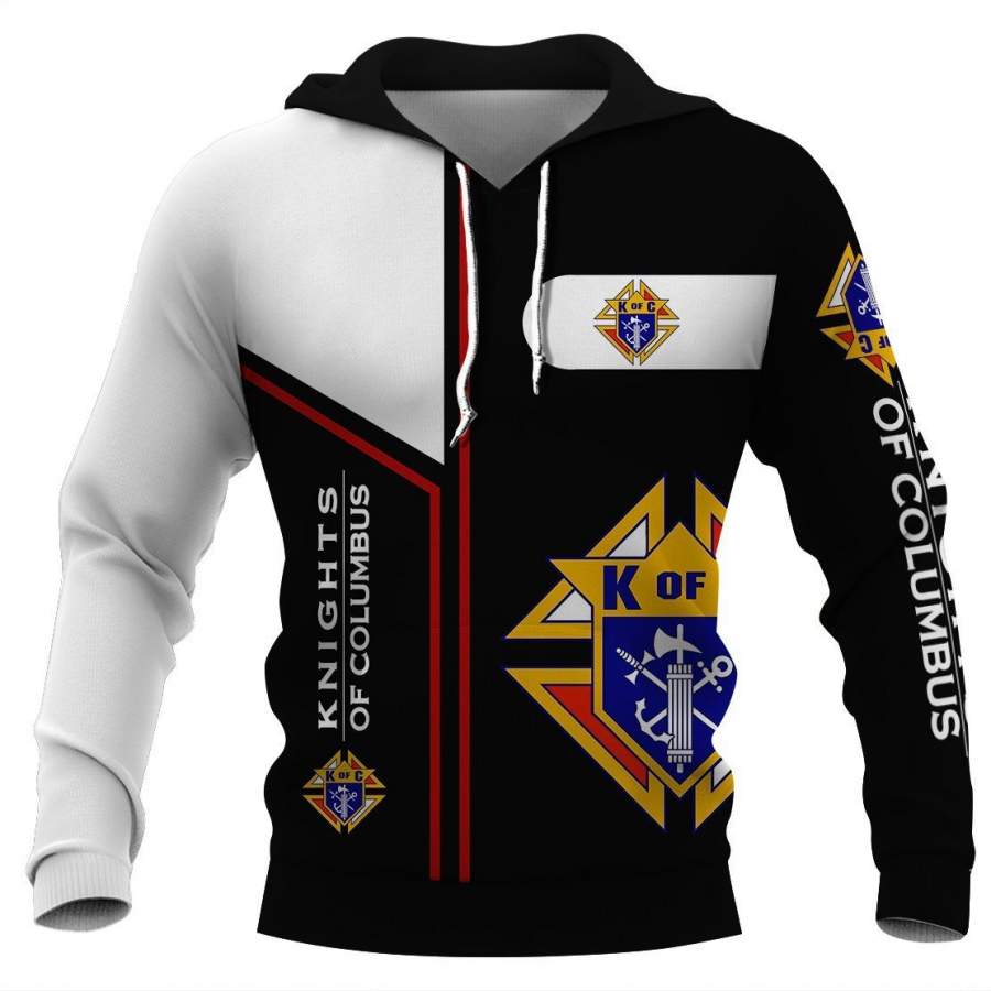 Knights Of Columbus hoodie 3D Full Printing